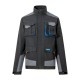 Jachetă de lucru bărbaţi DT, gri-negru, M; L; XL