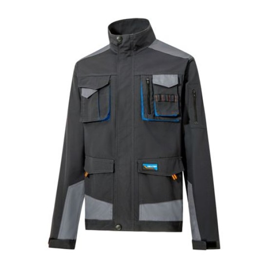 Jachetă de lucru bărbaţi DT, gri-negru, M; L; XL